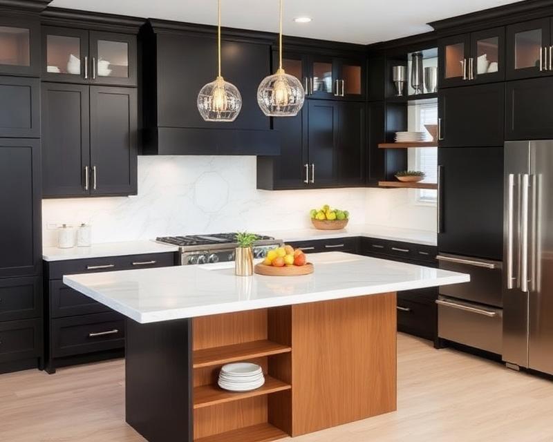 Modern Family Kitchen after